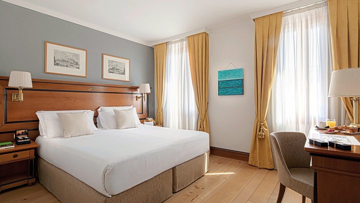 All’Angelo Art Hotel - Wohnbeispiel Doppelzimmer Classic (Zimmercodierung DB1)