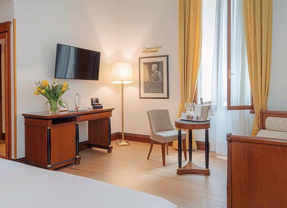 All’Angelo Art Hotel - Wohnbeispiel Juniorsuite (Zimmercodierung JB1)