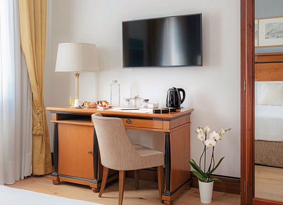 All’Angelo Art Hotel - Wohnbeispiel Doppelzimmer Classic (Zimmercodierung DB1)