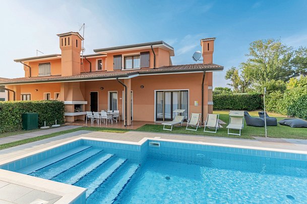 Ferieninsel Albarella - Hausbeispiel Holiday Home Pool (Zimmercodierung HB3)