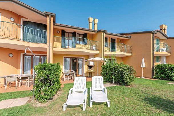 Ferieninsel Albarella - Hausbeispiel S3, S3M_2-Schlafzimmer-App. (Zimmercodierungen OB1 & OB2)