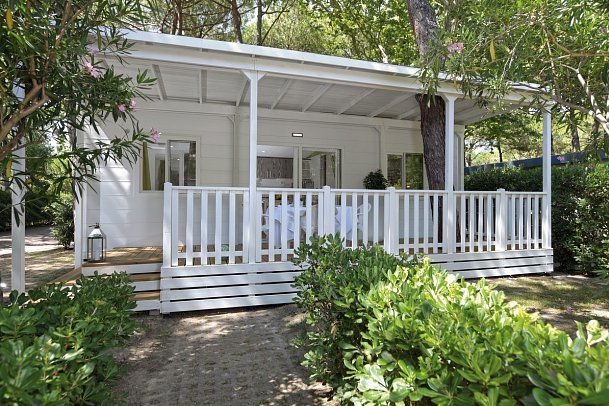 Camping Pino Mare - Wohnbeispiel Mobilheim Green (Zimmercodierung CB1)