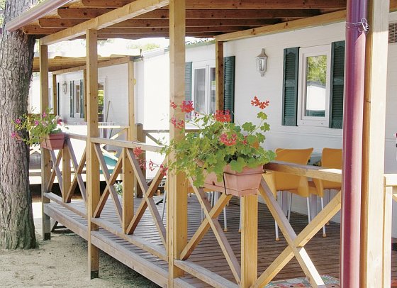 Vela Blu Camping Village - Wohnbeispiel Mobilheim Top Residence Gold Holiday (Zimmercodierung CB1)