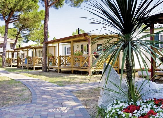 Vela Blu Camping Village - Wohnbeispiel Mobilheim (Zimmercodierungen CB1 & CB2)