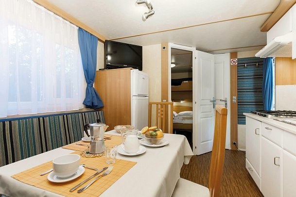 Camping Ca'Pasquali Village - Wohnbeispiel Residence Gold Holidays (Zimmercodierungen CB1 & CB2)