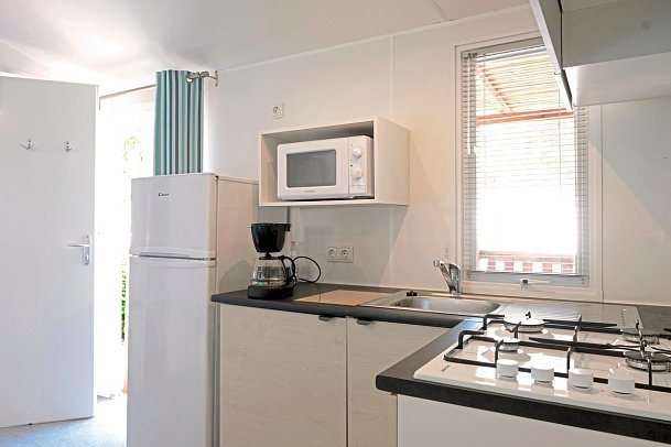 Villaggio San Francesco (by Happy Camp) - Wohnbeispiel Mobilheim Happy Premium (Zimmercodierung CM1)