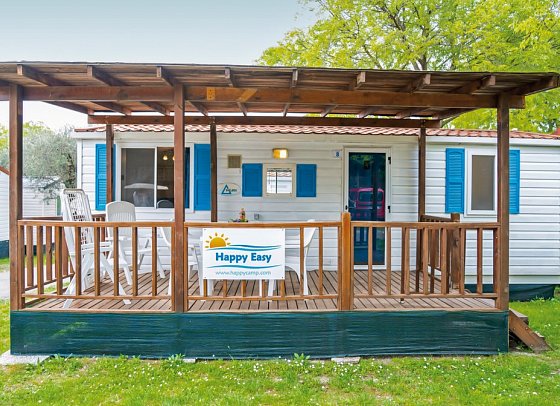 Rosapineta Camping Village (by Happy Camp) - Wohnbeispiel Mobilheim Happy Easy (Zimmercodierung CG1)