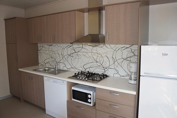 Villaggio Europa - Wohnbeispiel Chalet Sand (Zimmercodierung AX3)