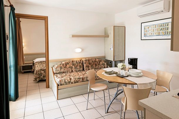 Villaggio Europa - Wohnbeispiel Bungalow Classic (Zimmercodierungen BX1 & BX2)