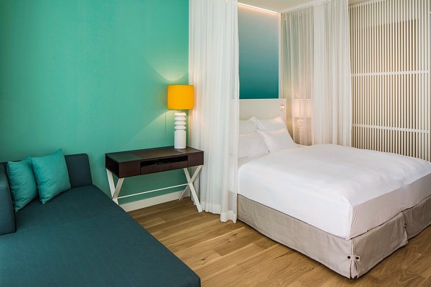 Falkensteiner Hotel & Spa Jesolo - Wohnbeispiel Doppelzimmer Superior (Zimmercodierung DSN)