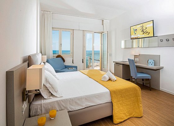 Astor - Wohnbeispiel Doppelzimmer Meerblick (Zimmercodierung DBM)