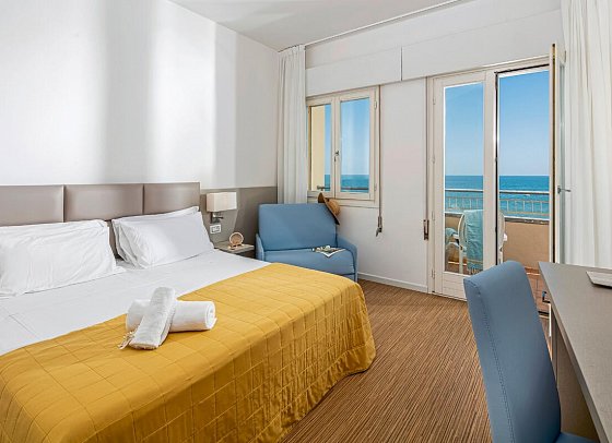Astor - Wohnbeispiel Doppelzimmer Meerblick (Zimmercodierung DBM)