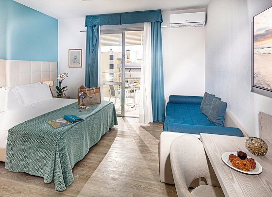 San Giorgio Resort - Wohnbeispiel Doppelzimmer Panoramic (Zimmercodierung D4N)