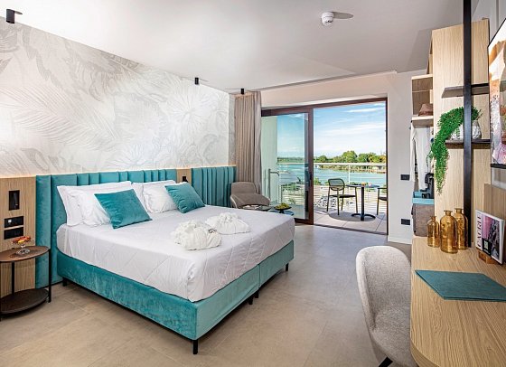 San Giorgio Resort - Wohnbeispiel Juniorsuite River (Zimmercodierung JB1)
