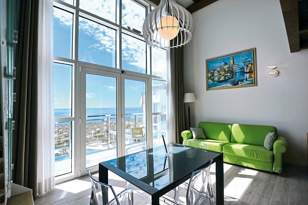 Marzia - Wohnbeispiel Suite Meerblick (Zimmercodierung WBM)