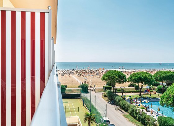 Excelsior - Beispiel Balkon Doppelzimmer Superior (Zimmercodierung DSN)