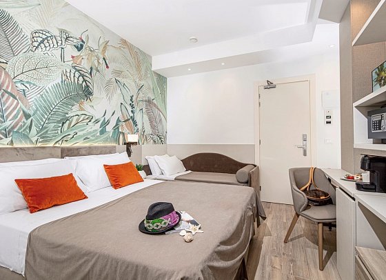 Excelsior - Wohnbeispiel Doppelzimmer Superior (Zimmercodierung DSN)
