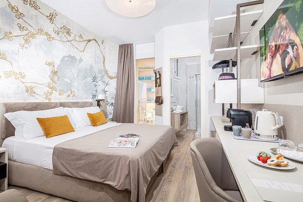 Excelsior - Wohnbeispiel Doppelzimmer Superior (Zimmercodierung DSN)