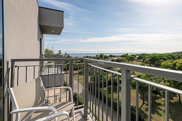 Mediterranee Family & Spa Hotel - Beispiel Balkon (Zimmercodierung JD1)