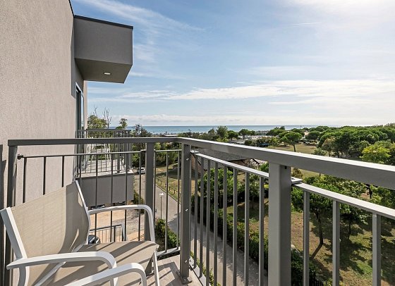 Mediterranee Family & Spa Hotel - Beispiel Balkon (Zimmercodierung JD1)