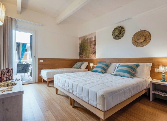 Lino delle Fate Eco Village Resort - Wohnbeispiel Appartement Leccio Trilo (Zimmercodierungen OB1 & OB2)