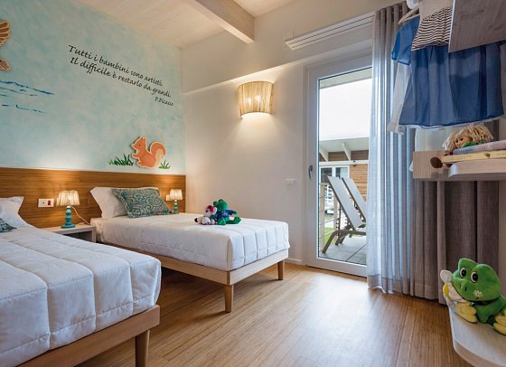 Lino delle Fate Eco Village Resort - Wohnbeispiel Appartement Leccio Trilo (Zimmercodierungen OB1 & OB2)