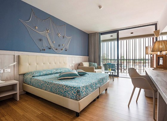 Lino delle Fate Eco Village Resort - Wohnbeispiel Doppelzimmer Primula (Zimmercodierung DB1)