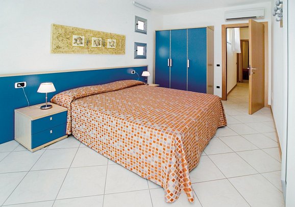 Villaggio Planetarium - Wohnbeispiel App. 1 Schlafzimmer (Zimmercodierung AB1)