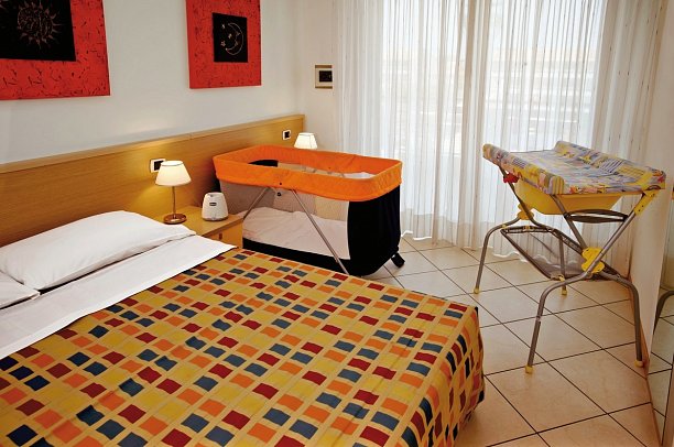 Villaggio Planetarium - Wohnbeispiel App. 1 Schlafzimmer (Zimmercodierung AB1)