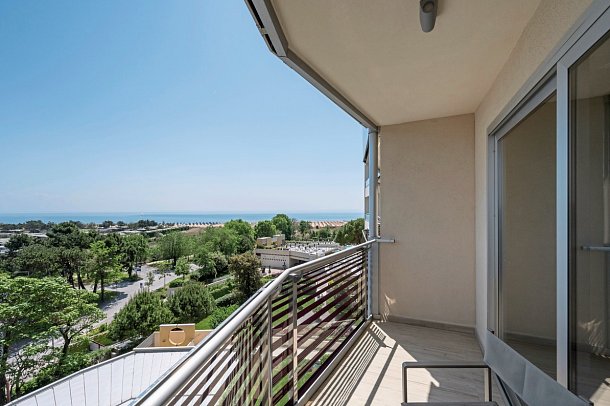 Laguna Park Hotel - Beispiel Balkon Doppelzimmer Luminosa (Zimmercodierung DBN)