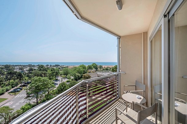 Laguna Park Hotel - Beispiel Balkon Juniorsuite Bella Vista (Zimmercodierung JBN)