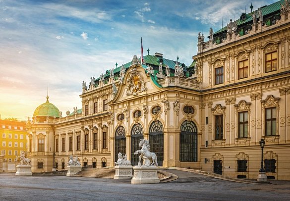 Radreise von Wien nach Budapest - Belvedere