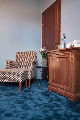 hideauts hotels Villa R - Wohnbeispiel Doppelzimmer Chic Gartenblick (Zimmercodierung DB2)