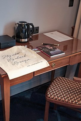 hideauts hotels Villa R - Wohnbeispiel Doppelzimmer Chic Gartenblick (Zimmercodierung DB2)