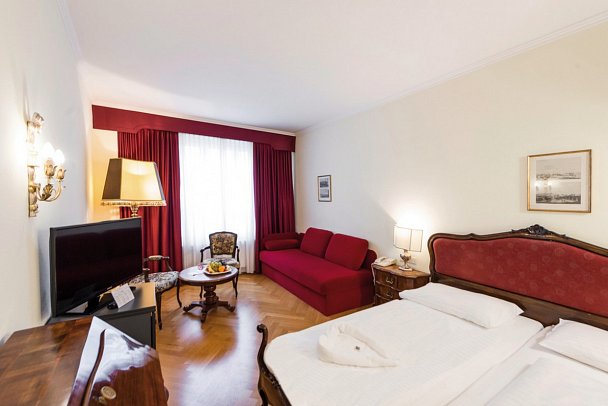 Hotel Royal - Wohnbneispiel Doppelzimmer Standard (Zimmercodierung DG1)