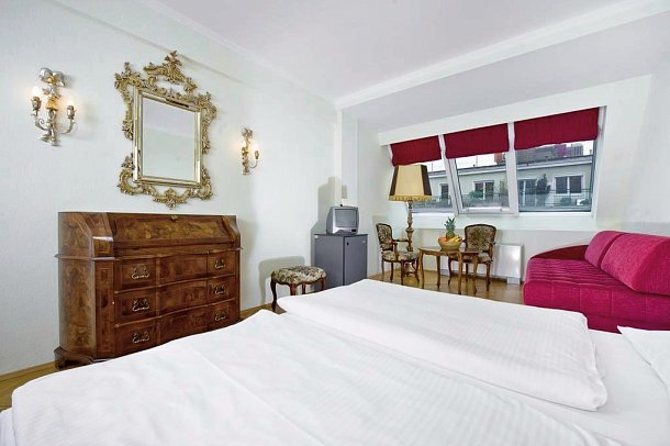 Hotel Royal - Wohnbneispiel Doppelzimmer Standard (Zimmercodierung DG1)