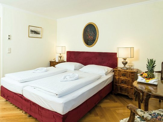 Hotel Graben - Wohnbeispiel Doppelzimmer Standard (Zimmercodierung DG1)