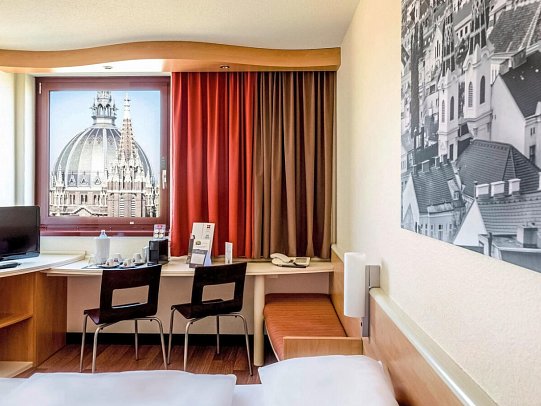 ibis Wien Mariahilf - Wohnbeispiel Doppelzimmer (Zimmercodierung DB1)