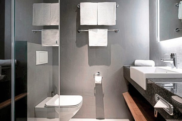 IntercityHotel Wien - Wohnbeispiel Doppelzimmer Standard (Zimmercodierungen DG1 & DC1)