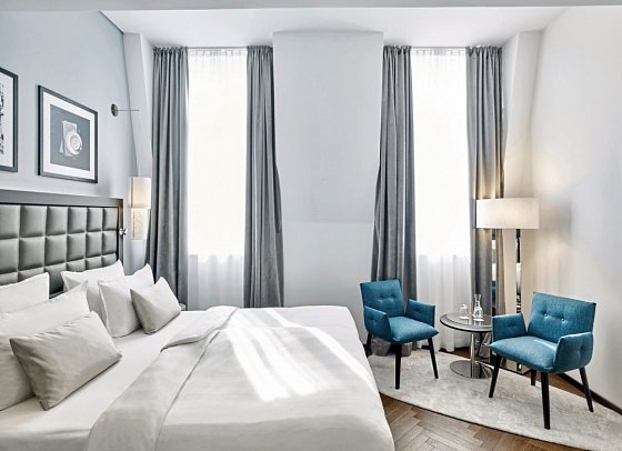 Steigenberger Icon Herrenhof - Wohnbeispiel Doppelzimmer Superior (Zimmercodierungen DS1 & DC1)
