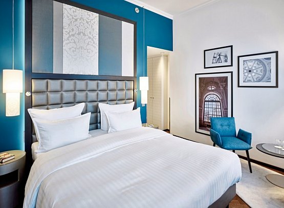 Steigenberger Hotel Herrenhof Wien - Wohnbeispiel Doppelzimmer Superior (Zimmercodierungen DS1 & DC1)