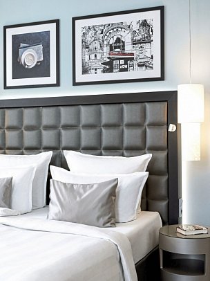 Steigenberger Hotel Herrenhof Wien - Wohnbeispiel Doppelzimmer Superior (Zimmercodierungen DS1 & DC1)