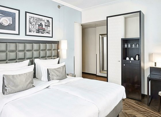 Steigenberger Icon Herrenhof - Wohnbeispiel Doppelzimmer Superior (Zimmercodierungen DS1 & DC1)