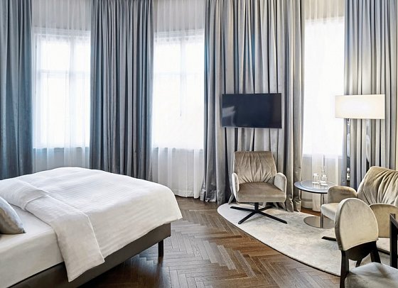 Steigenberger Icon Herrenhof - Wohnbeispiel Doppelzimmer Deluxe (Zimmercodierung DD1)
