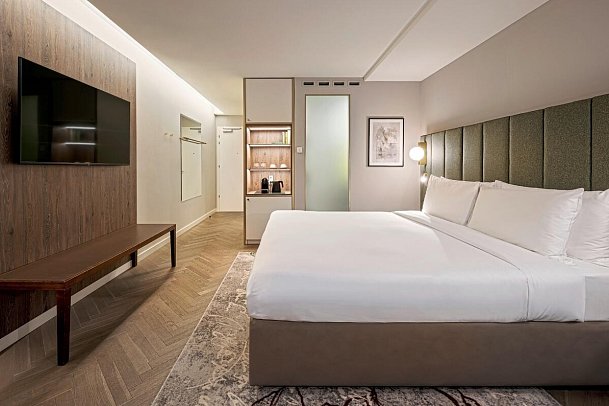 Crown Plaza Vienna - Wohnbeispiel King Standard (Modellbild)