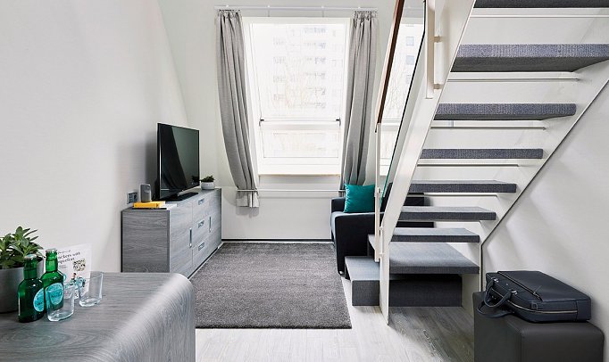 Living Hotel Kaiser Franz Joseph - Wohnbeispiel Apartment Superior Maisonette (Zimmercodierung AS1)