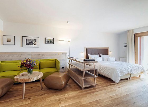 Hotel Reiters Finest Family - Wohnbeispiel White Donkey Suite (Zimmercodierung WI1)