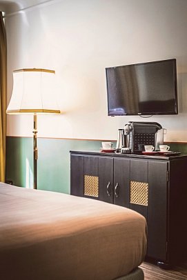 HENRI Hotel Wien Siebterbezirk - Wohnbeispiel Doppelzimmer (Zimmercodierungen DB1, DB2, DB3, EB1, EB2 & EB3)