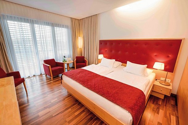 Therme Laa | Hotel | Silent Spa | Villas - Wohnbeispiel Doppelzimmer Superior (Zimmercodierung DS1)