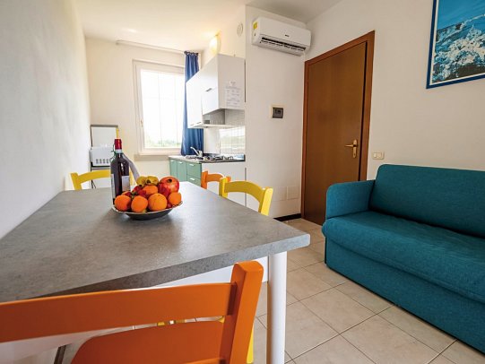 Gasparina Village - Wohnbeispiel 3-Zimmer-Appartement Standard (Zimmercodierung AG1)